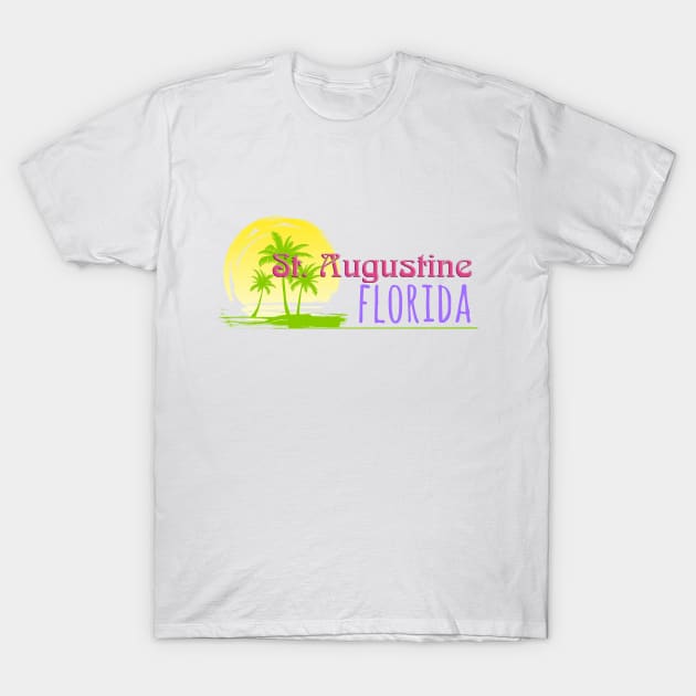 Life's a Beach: St. Augustine, Florida T-Shirt by Naves